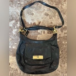 Coach cross body satchel